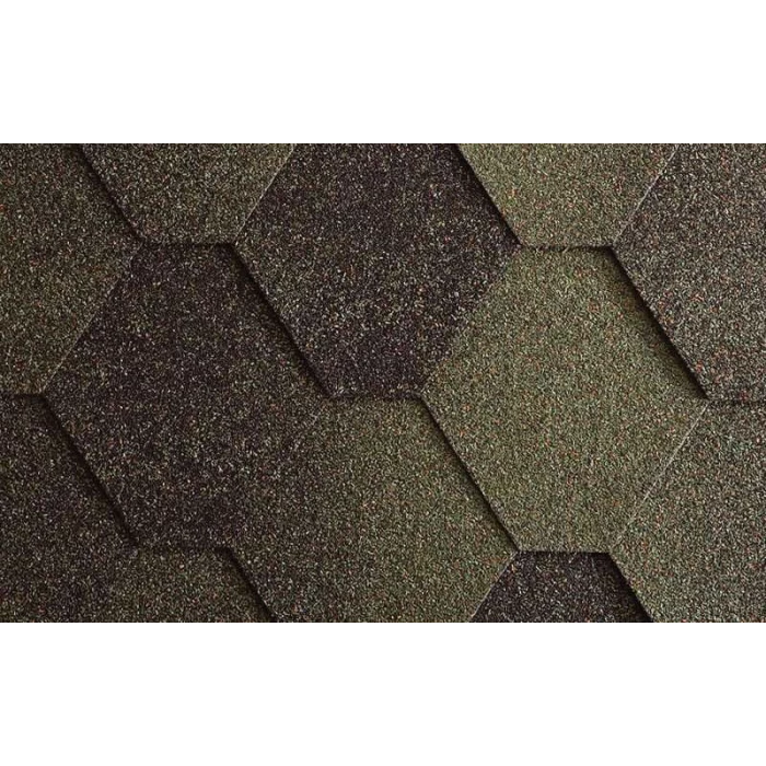 Мягкая черепица Icopal Антик Зеленый