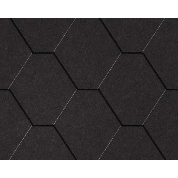 Мягкая черепица Icopal Натур Черный