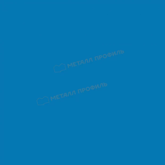 Штакетник Металл Профиль ELLIPSE-O 0,5 NormanMP RAL 5015 Синее небо