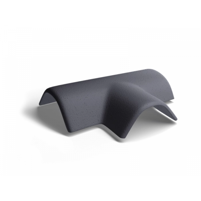 Т-образная черепица Classic Графит Kriastak