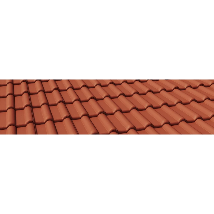 Цементно-песчаная черепица Braas Франкфурт Красный