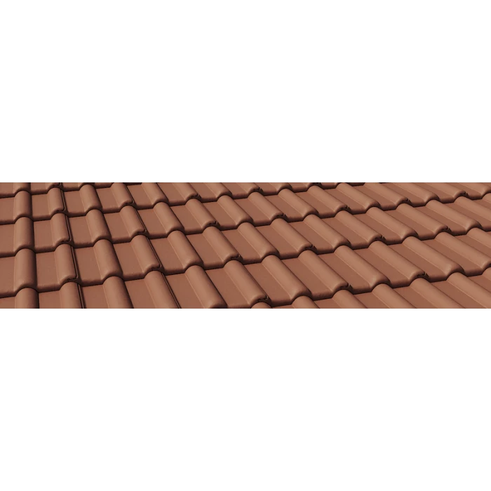 Цементно-песчаная черепица Braas Франкфурт Коричневый