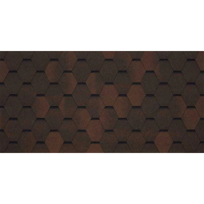 Гибкая черепица Тегола Comfort GARDA Marrone 439