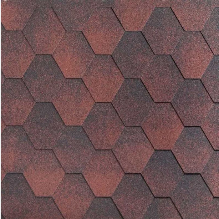 Гибкая черепица Katepal Jazzy Красный