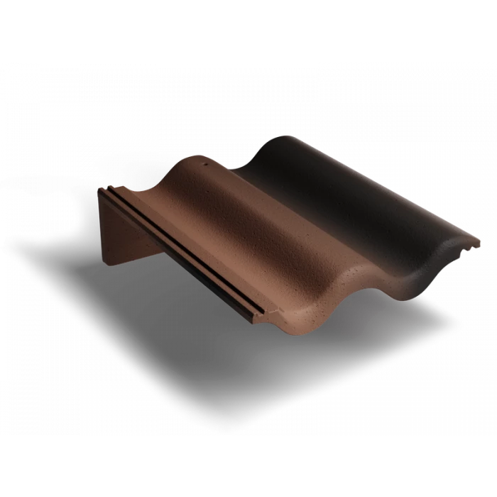 Пультовая черепица Antik Коричневый (осенний лист) Kriastak