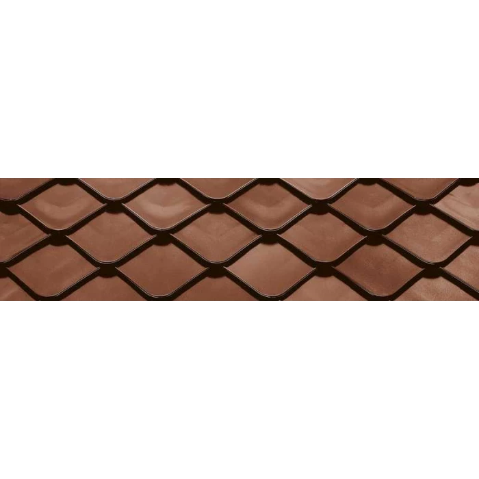 Керамическая черепица Braas Изумруд Глазурь каштан