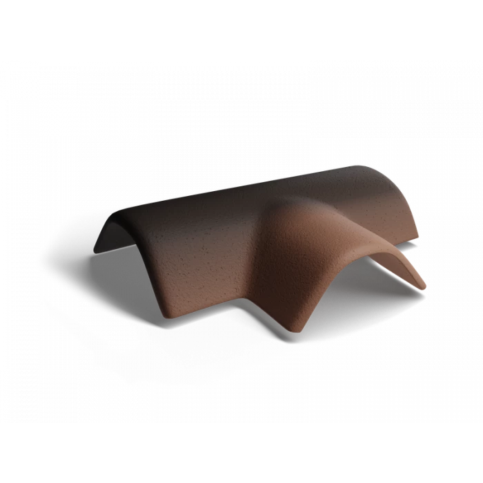 Т-образная черепица Antik Коричневый (осенний лист) Kriastak