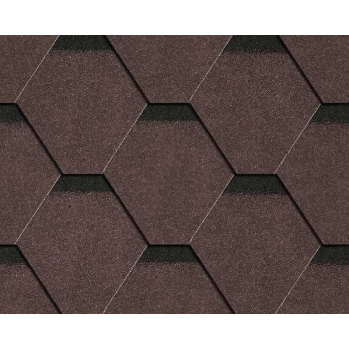 Мягкая черепица Icopal Тема Коричневый