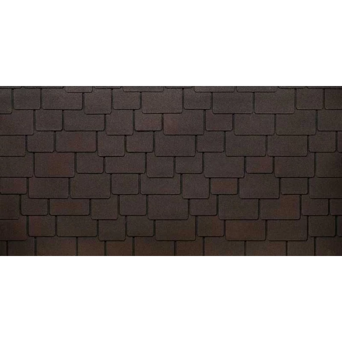 Гибкая черепица Docke PREMIUM САППОРО Зрелый каштан