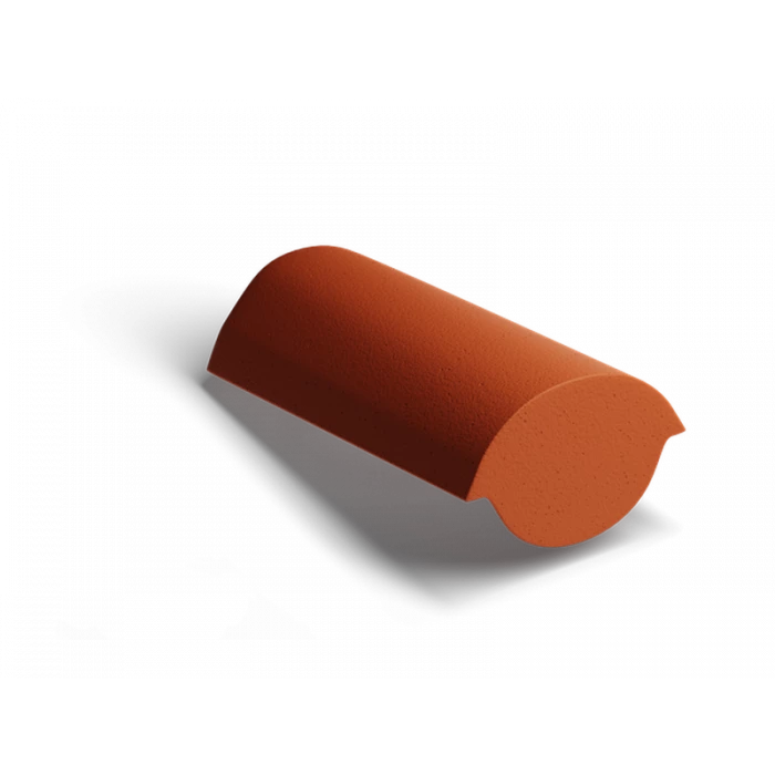 Конечная коньковая черепица Classic Кирпично-красный Kriastak