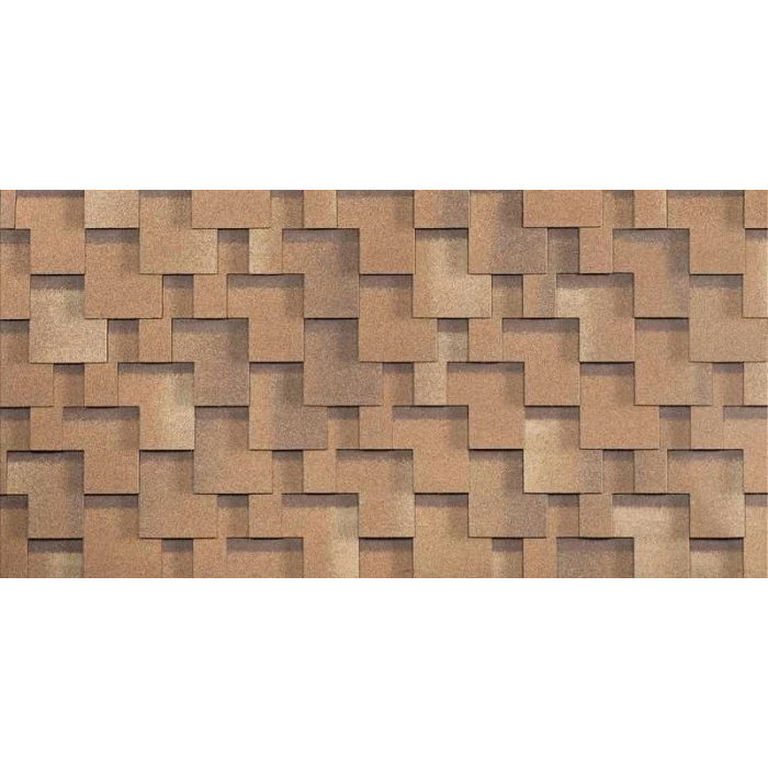 Гибкая черепица Технониколь Шинглас Болеро Песок