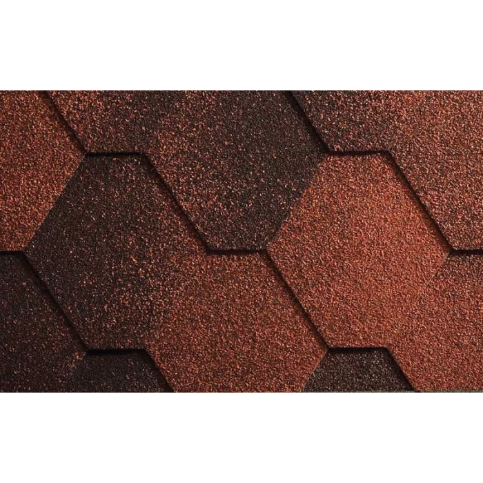 Мягкая черепица Icopal Антик Красный