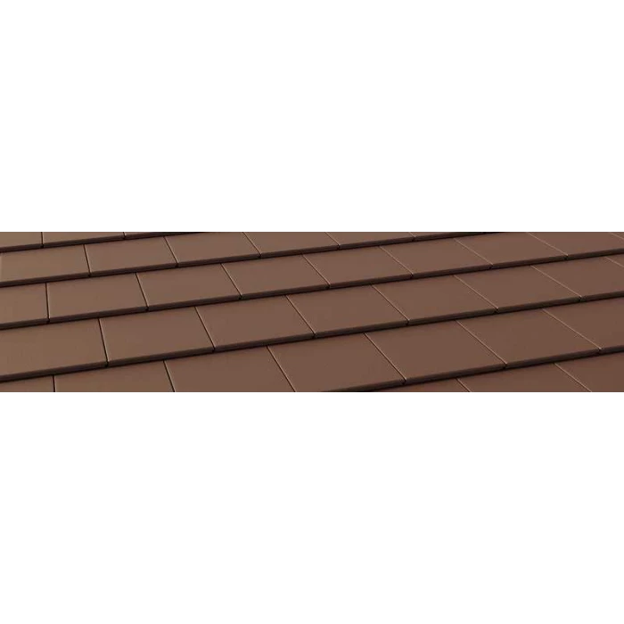Цементно-песчаная черепица Braas Эво Коричневый