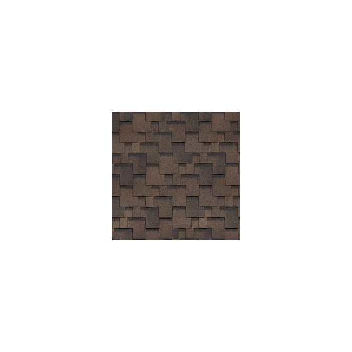 Гибкая черепица Технониколь Шинглас Финская Аккорд Коричневый