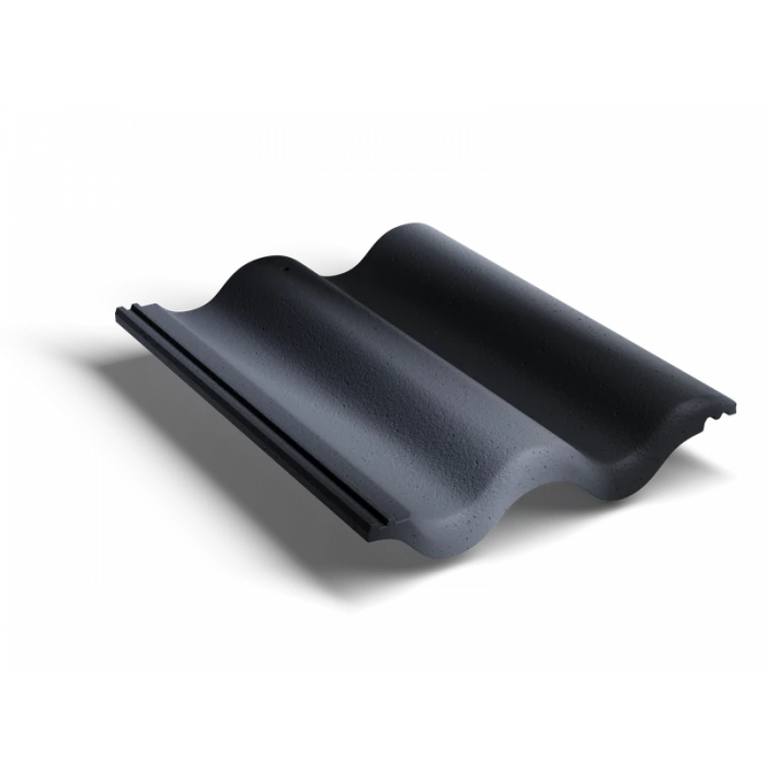 Рядная черепица Antik Графит Kriastak