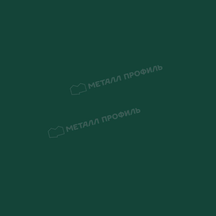 Штакетник Металл Профиль LАNE-O 0,45 Полиэстер RAL 6005/6005 Зеленый мох двухсторонний фото 2