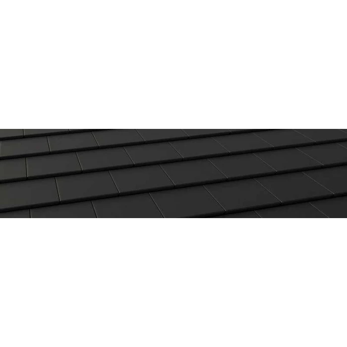 Цементно-песчаная черепица Braas Эво Черный