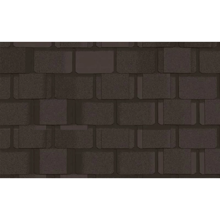 Гибкая черепица CertainTeed Belmont Black Granite