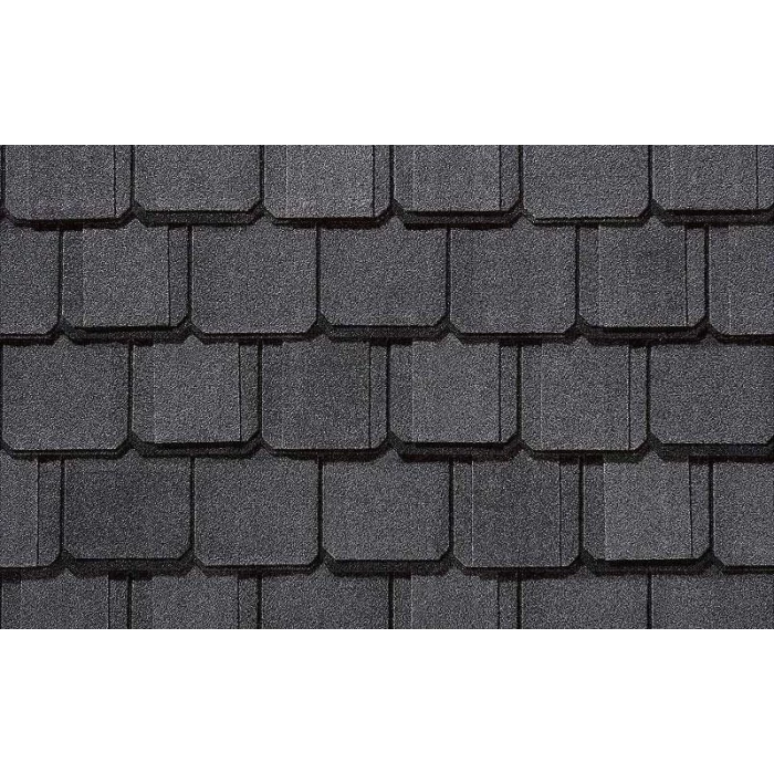 Гибкая черепица CertainTeed Grand Manor Black Pearl