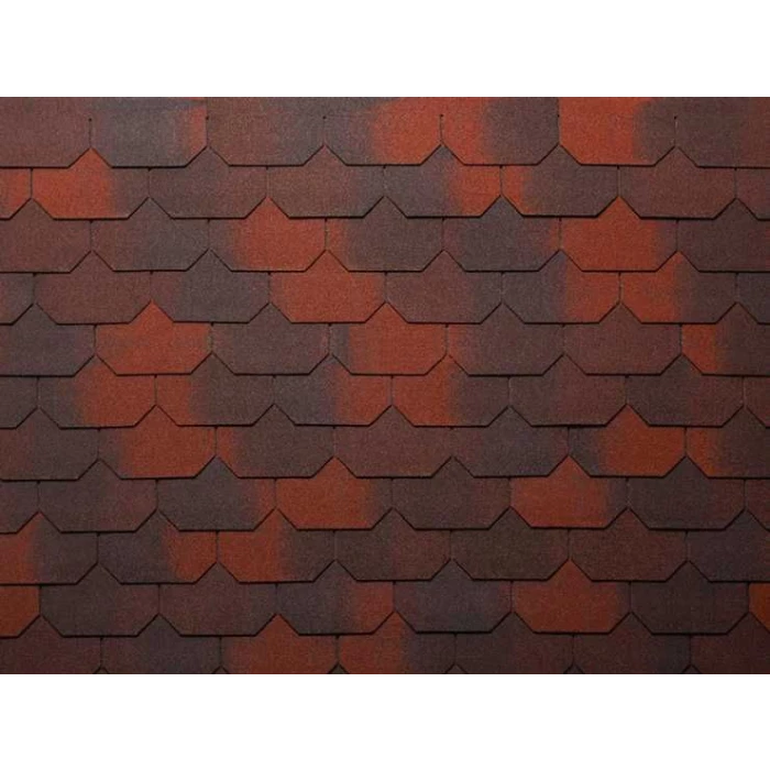 Гибкая черепица Тегола Premium Либерти Красный испания