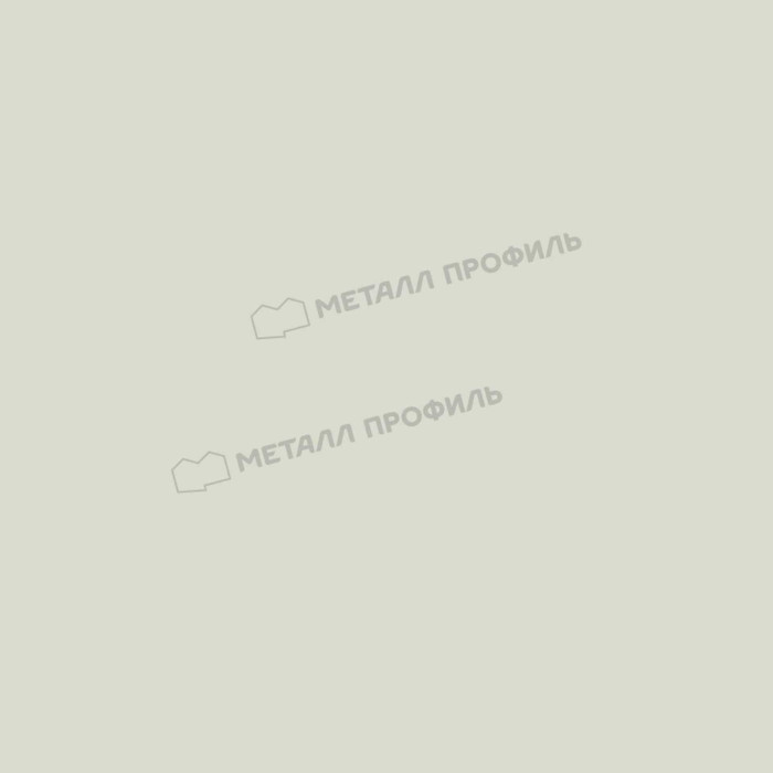 Штакетник Металл Профиль ELLIPSE-T 0,45 Полиэстер RAL 9002 Серо-белый фото 2