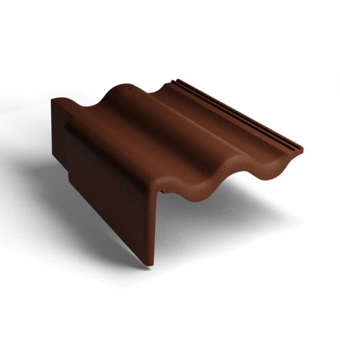 Боковая левая черепица Classic Коричневый Kriastak