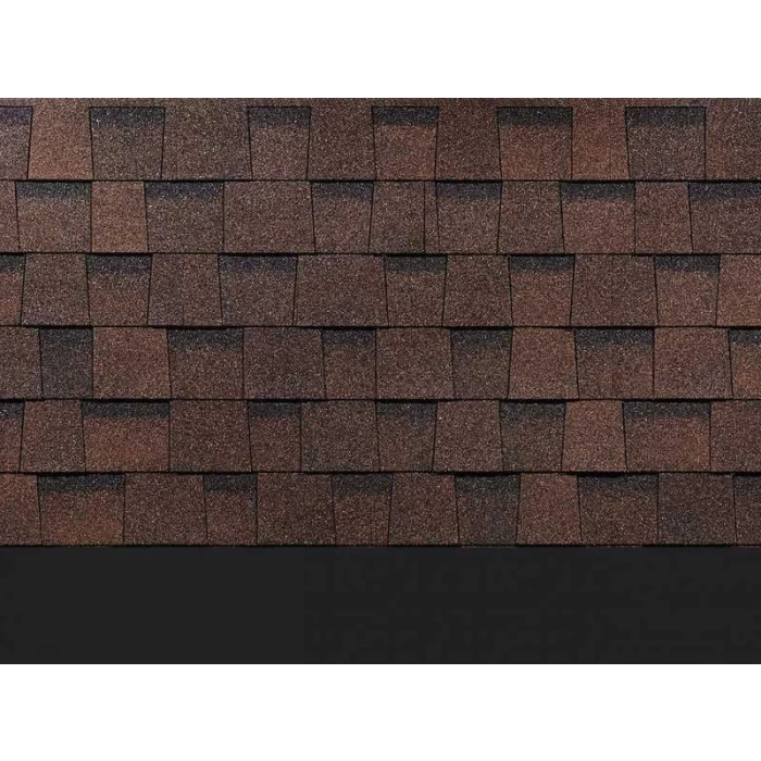 Ламинированная черепица Docke DRAGON EUROPA Тёмно-Коричневый