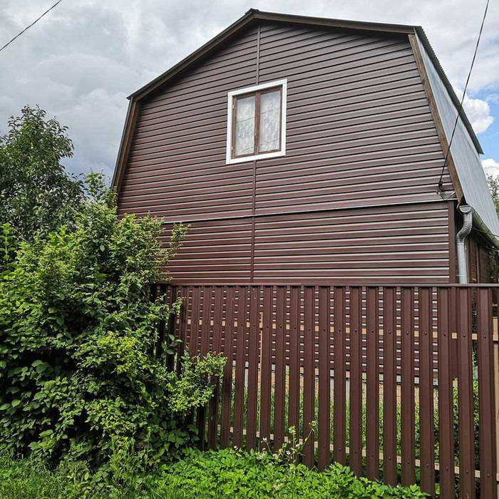 Штакетник М-образный А Grand Line 0,45 Drap RAL 8017 Шоколад фото 3