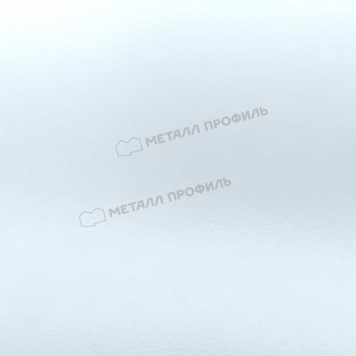 Штакетник Металл Профиль ELLIPSE-T 0,4 Полиэстер RAL 9003 Белый фото 3
