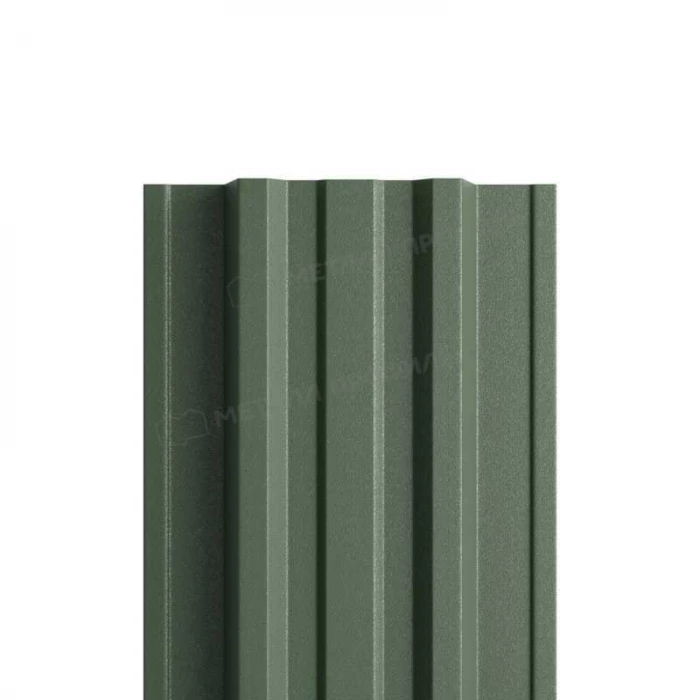 Штакетник Металл Профиль TRAPEZE-T 0,45 VikingMP® RAL 6007 Бутылочно-зеленый