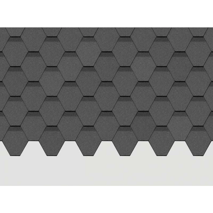 Гибкая черепица Docke STANDARD СОТА Серый