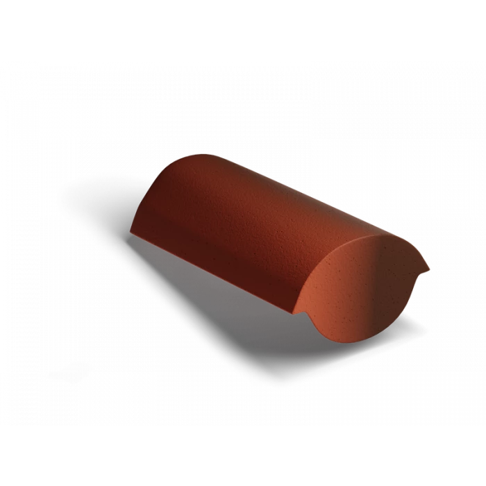 Конечная коньковая черепица Antik Красный Kriastak