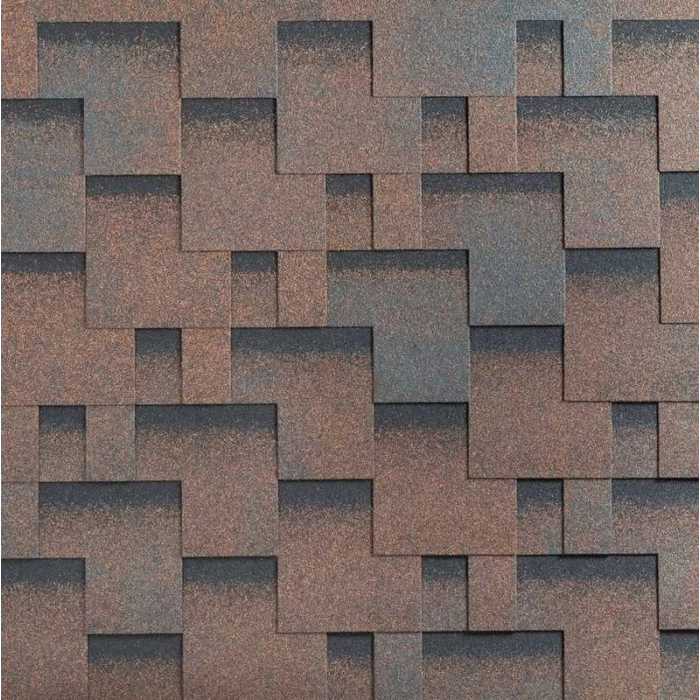 Гибкая черепица Katepal ROCKY Медный отлив