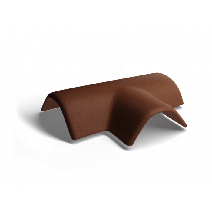 Т-образная черепица Classic Коричневый Kriastak