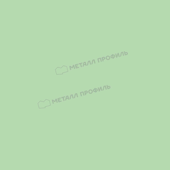 Штакетник Металл Профиль TRAPEZE-O 0,5 NormanMP RAL 6019 Зеленая пастель фото 2