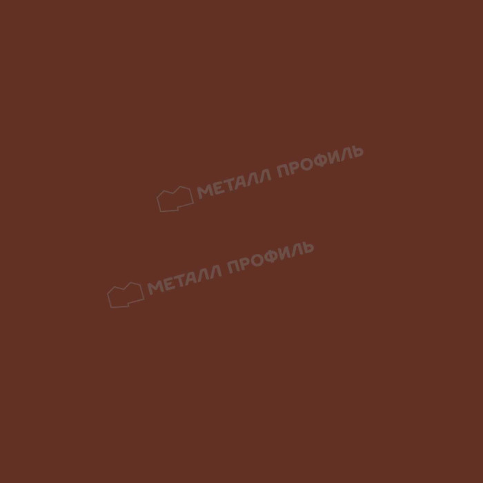 Штакетник Металл Профиль ELLIPSE-O 0,45 Полиэстер RAL 3005/3005 Красное вино двухсторонний фото 2
