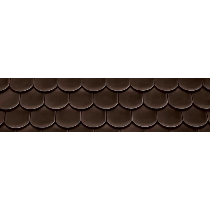 Керамическая черепица Braas Опал Глазурь тик