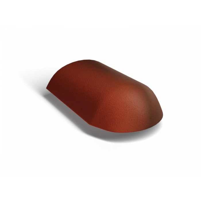 Начальная хребтовая черепица Antik Красный Kriastak