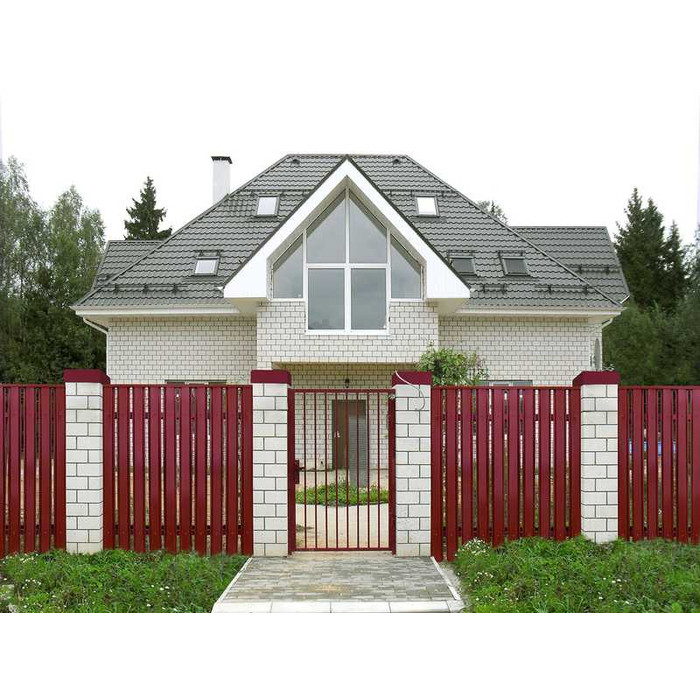 Штакетник Прямоугольный Grand Line 0,45 Print Elite Milky Wood Milky Wood фото 2