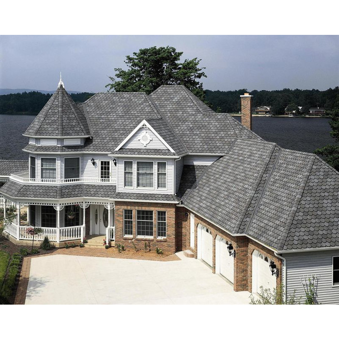 Гибкая черепица CertainTeed Carriage House Stonegate Gray фото 3