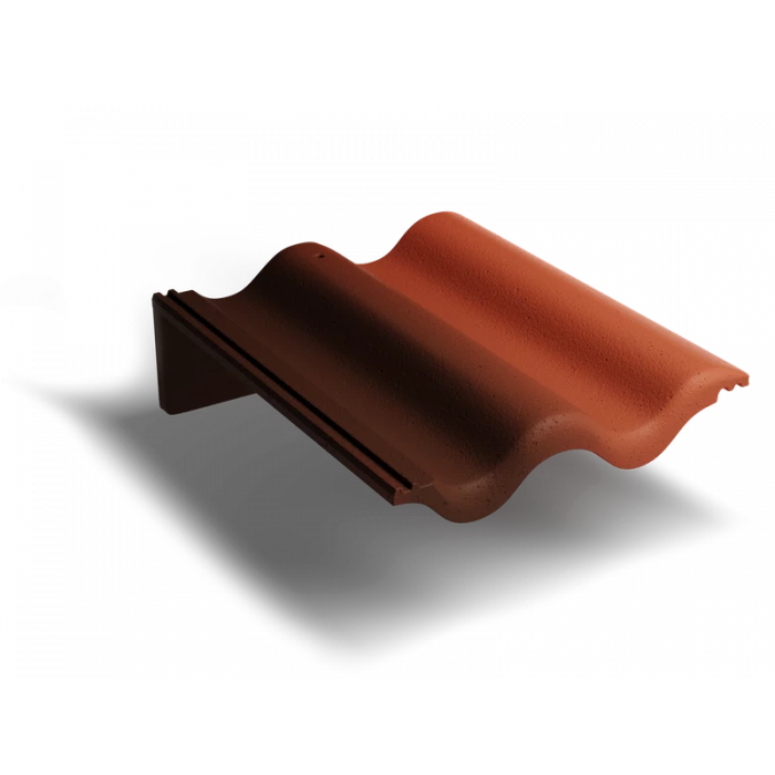 Пультовая черепица Antik Красный Kriastak