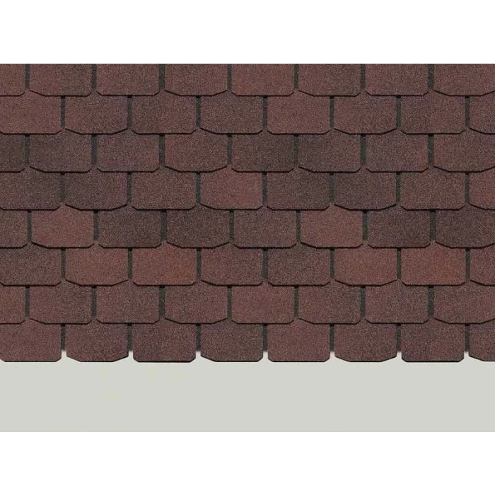 Гибкая черепица Docke EUROPA СЛАНЕЦ Коричневый