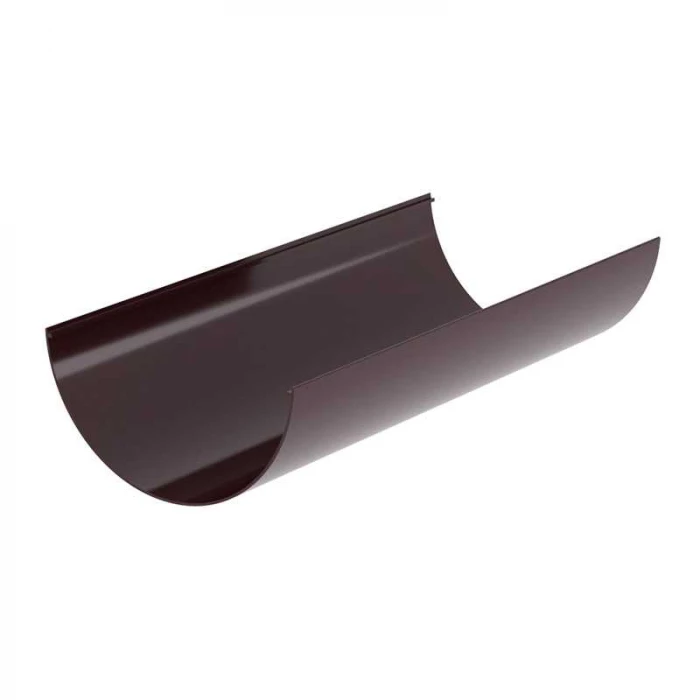 Желоб английский ПВХ Grand Line 3м шоколадный (RAL 8017)