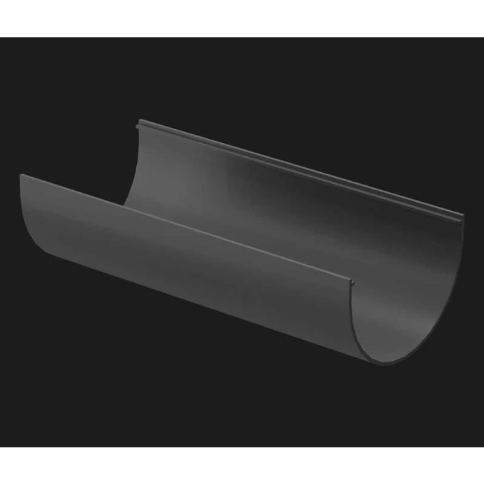 Желоб водосточный 3 м PREMIUM, графит