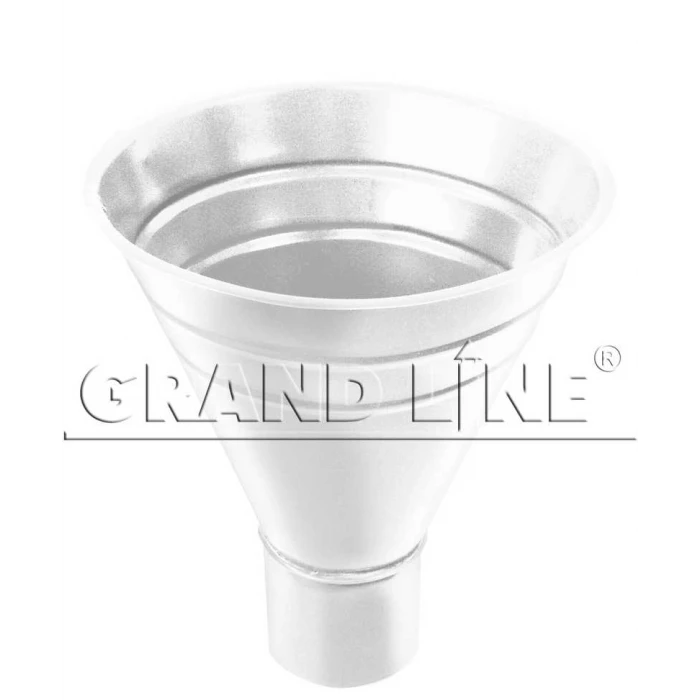 Воронка водосборная, 250/90 мм RAL 9003 сигнальный белый