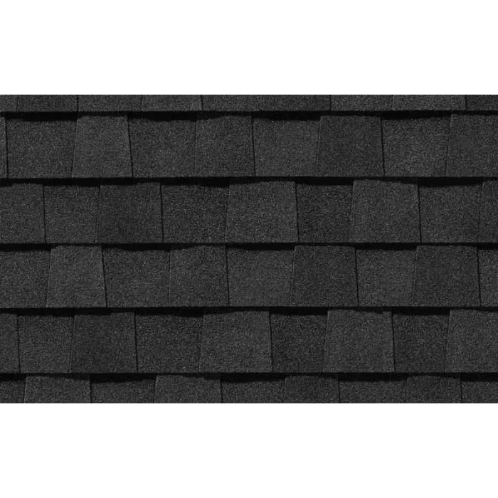 Гибкая черепица CertainTeed Landmark Moire Black