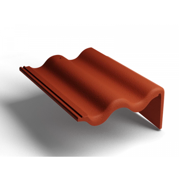 Боковая правая черепица Classic Красный Kriastak