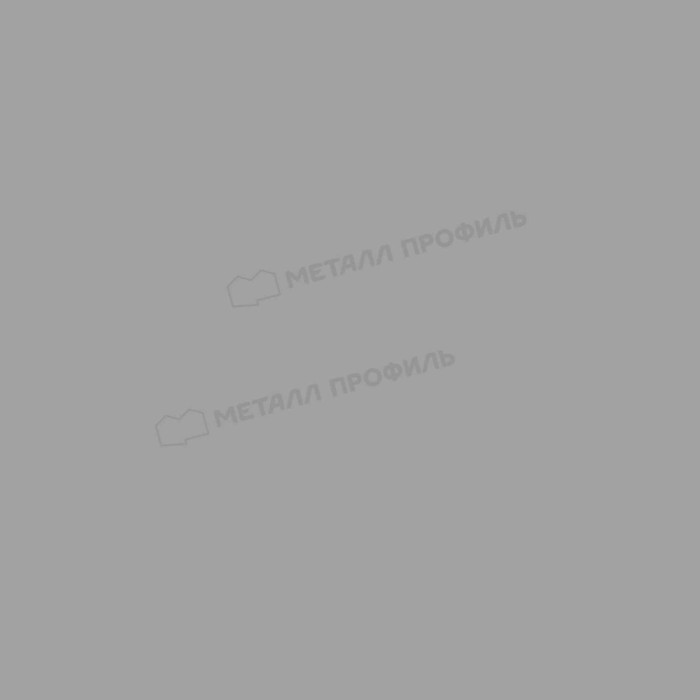 Штакетник Металл Профиль TRAPEZE-T 0,4 Полиэстер RAL 7004 Серый фото 2