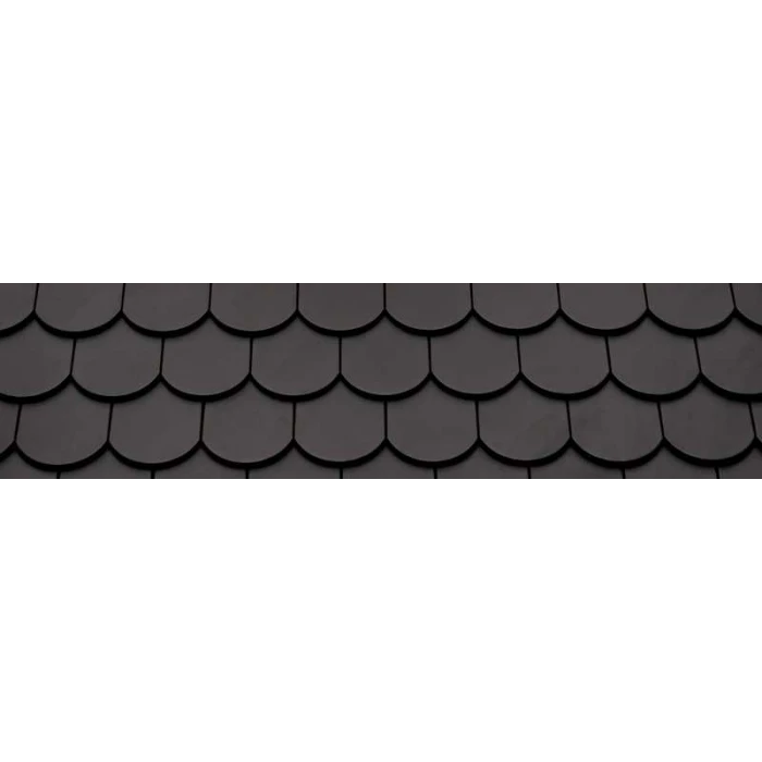 Керамическая черепица Braas Опал Ангоб антрацит