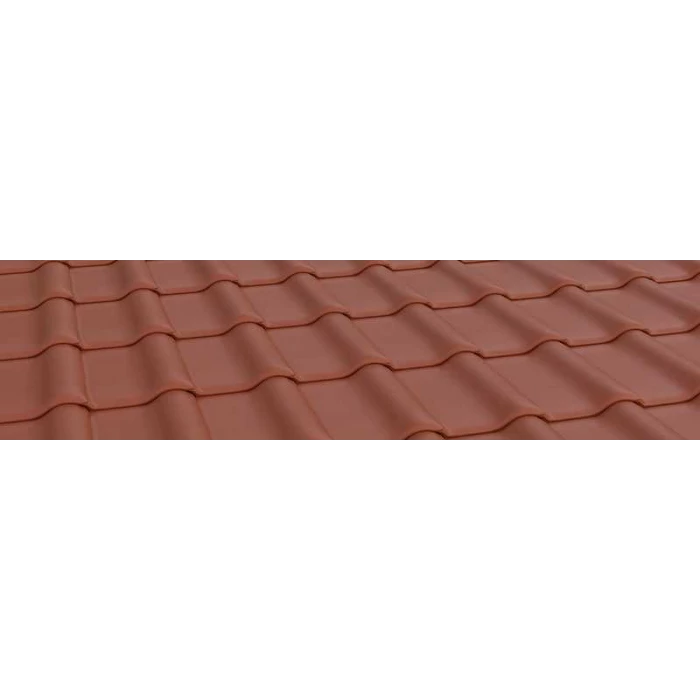Керамическая черепица Braas Рубин 9V Ангоб медный